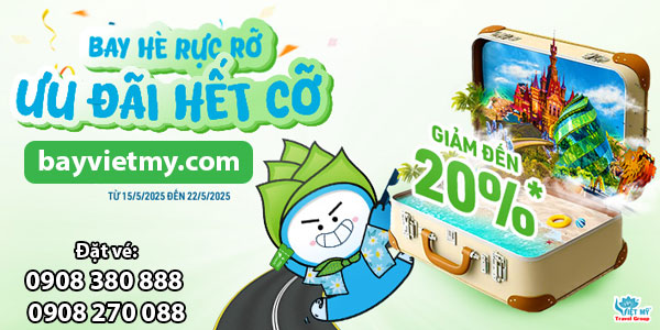 Bamboo Airways ưu đãi vé máy bay Chào hè rực rỡ