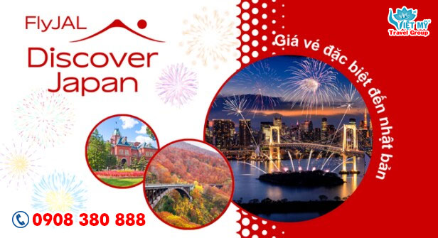 Japan Airlines ưu đãi vé mùa Hè đi Nhật Bản