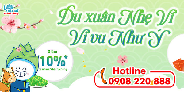Bamboo Airways giảm 10% giá vé máy bay Du Xuân 2026