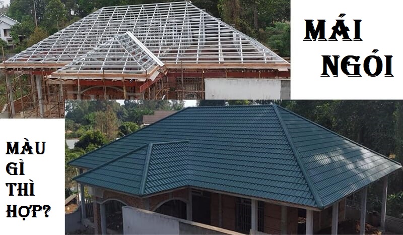Lợp mái ngói màu gì sẽ tạo nên vẻ đẹp cho ngôi nhà