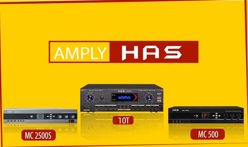 Amply HAS tích hợp vang số