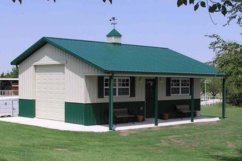 Đảm bảo an toàn khi xây dựng nhà tôn