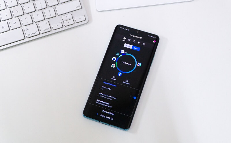 Cai nghiện smartphone với sự hỗ trợ của ActionDash
