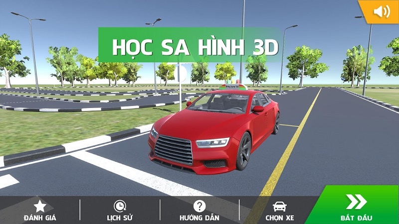 App học xe chip 3D số 1 kèm học sa hình