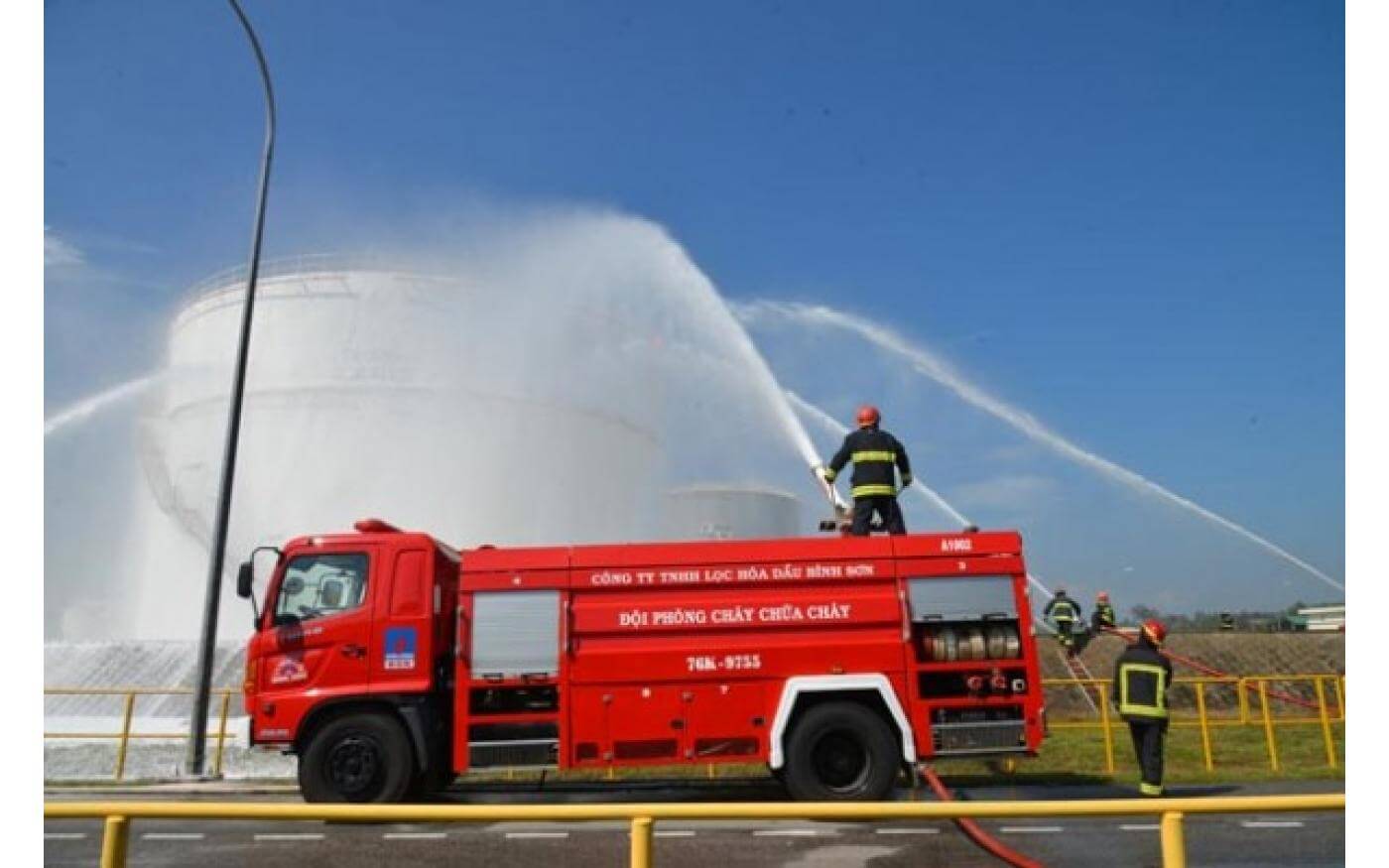 Bán kính vòng quay xe cứu hỏa