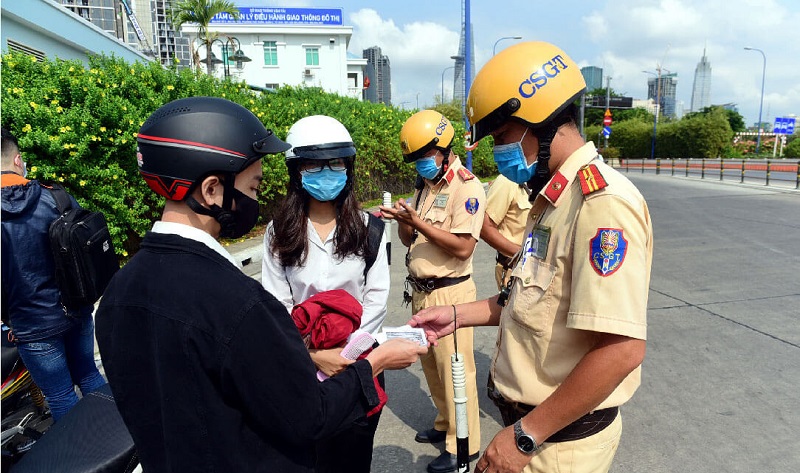 Xử phạt nếu lái xe máy mà không có bằng