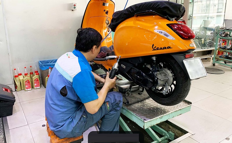 Bảo dưỡng gì cho xe tay ga