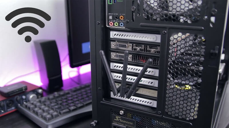 Máy tính quá xa thiết bị phát wifi sẽ chỉ bắt được tín hiệu rất yếu