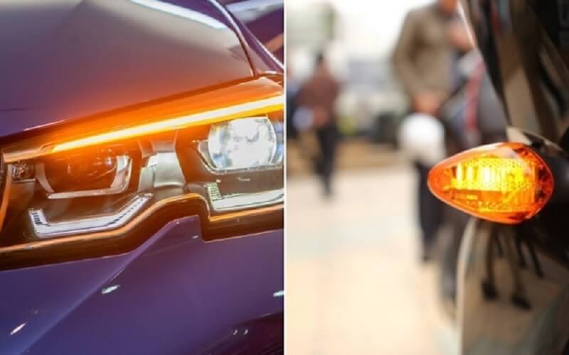 Cần bật xi nhan và thông báo trước khi chuyển làn