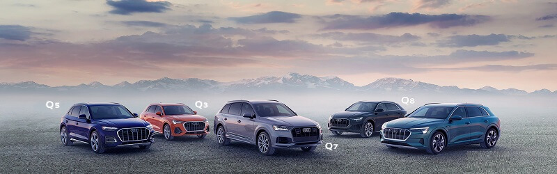 Các sản phẩm xe của Audi