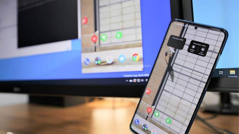 Chia sẻ màn hình điện thoại lên laptop là gì 