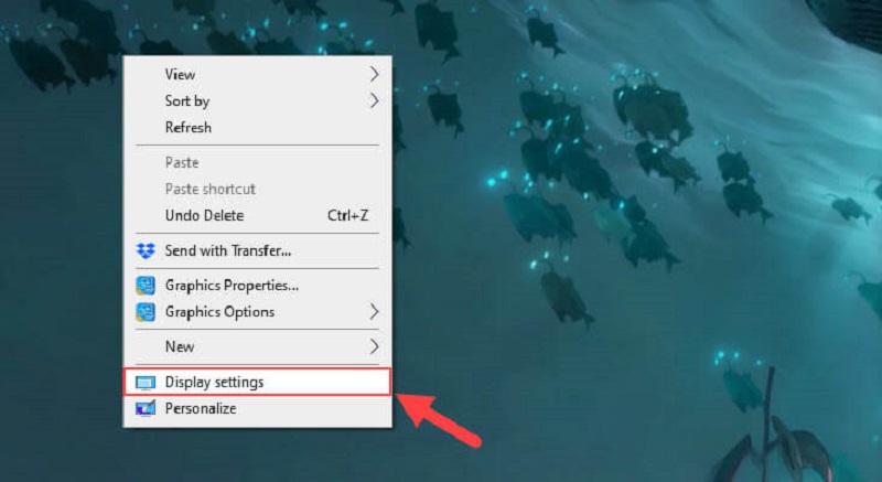 Tắt các cài đặt độ sáng thích ứng