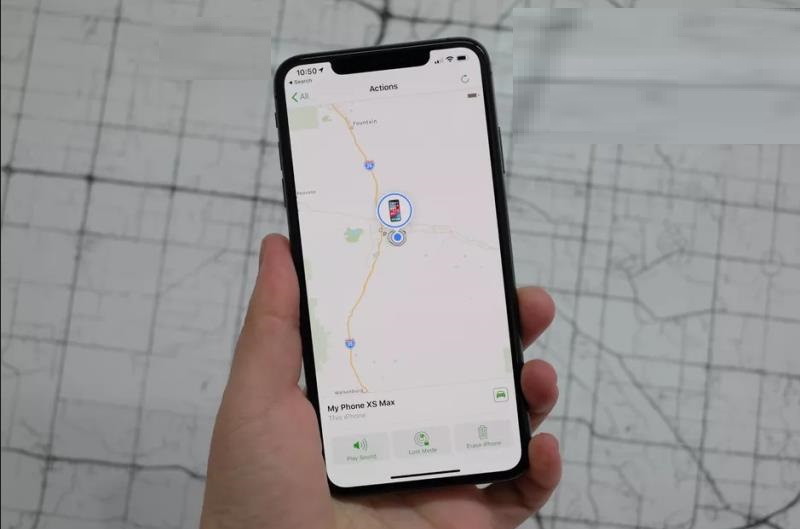 Sử dụng iCloud để định vị điện thoại