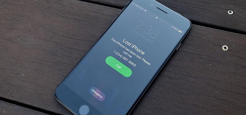 Cách khóa iPhone khi mất máy bằng Lost Mode