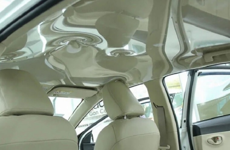 Mở cửa để xe khô thoáng hơn