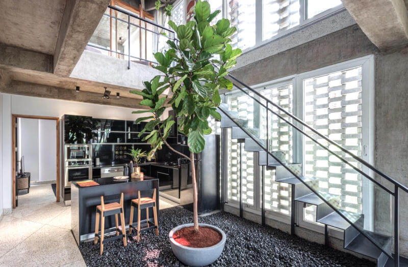 Dùng gạch thông gió