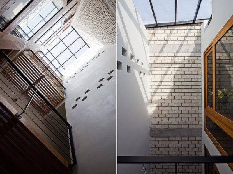 Sử dụng giếng trời