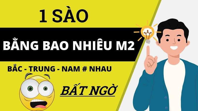 Cách quy đổi sào đất ra m2 theo từng vùng miền