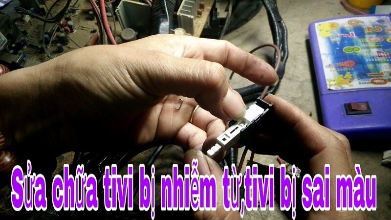 Bí quyết giúp tivi khắc phục tình trạng nhiễm từ