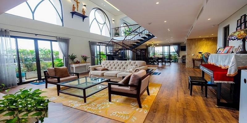 Diện tích rộng rãi và thoải mái