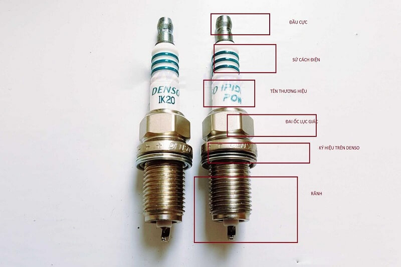 Điện cực của bugi xe máy