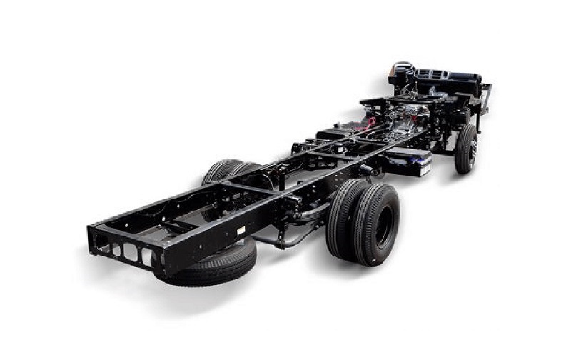 Khung chassis xe tải rời