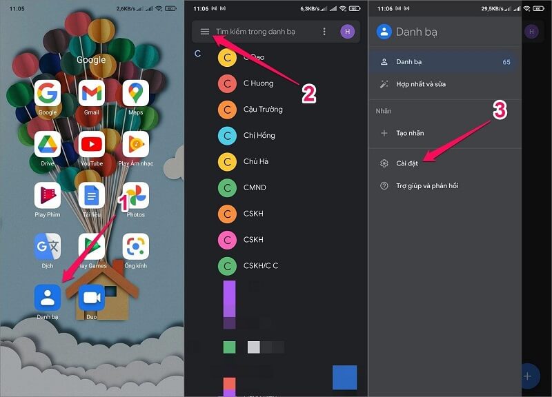 Đồng bộ thông qua mạng xã hội