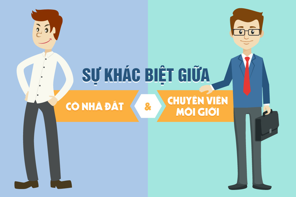 Phân biệt nhân viên môi giới và cò đất