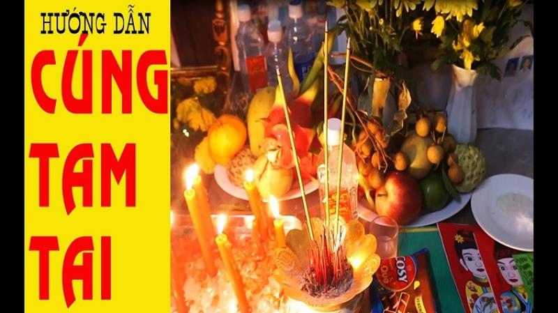 Cúng giải hạn tam tai xây nhà