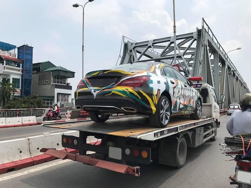 Mức phạt đối với việc dán tem trùm xe theo quy định