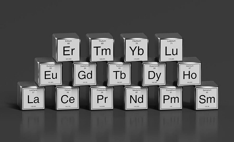 Các loại nguyên tố đất hiếm