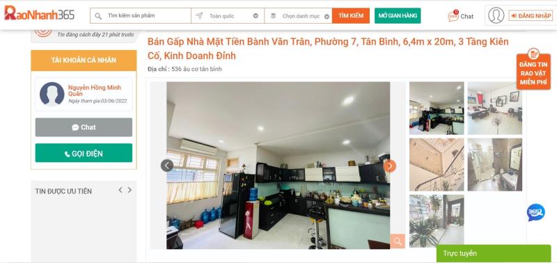 Đầu tư về nội dung và chất lượng bài đăng cho thuê phòng