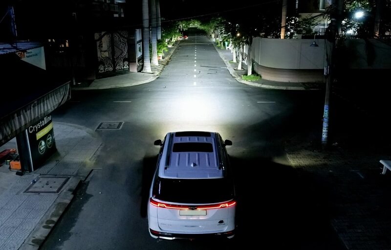 Đèn cos thường được sử dụng trong các khu dân cư