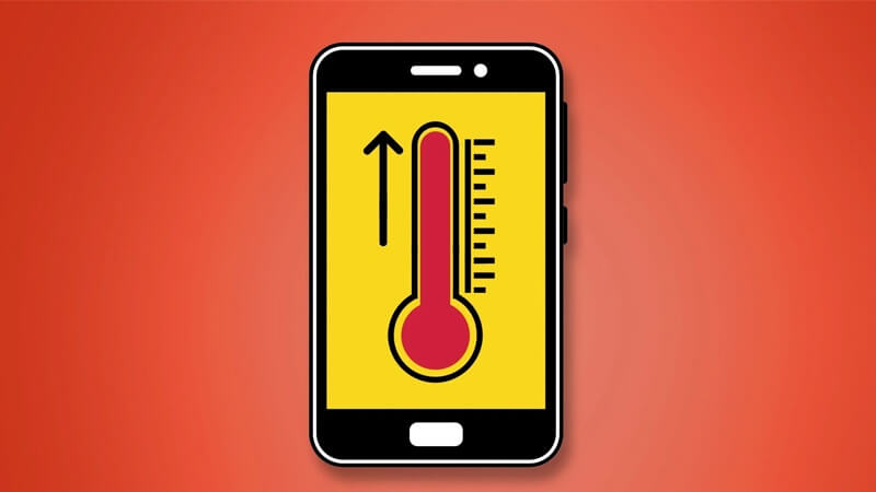 Nhiệt độ của máy quá cao