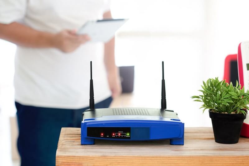 Thay đổi vị trí của Router