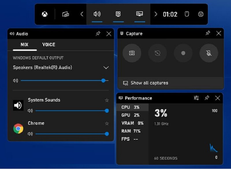 Cách chụp màn hình trên laptop Dell bằng Game Bar