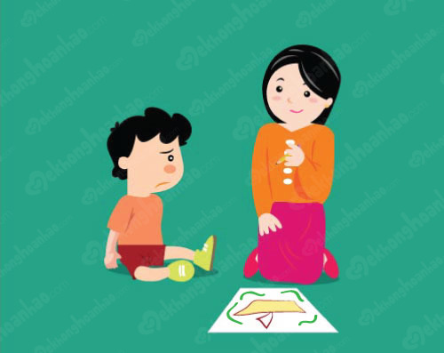 giao tiếp cùng con