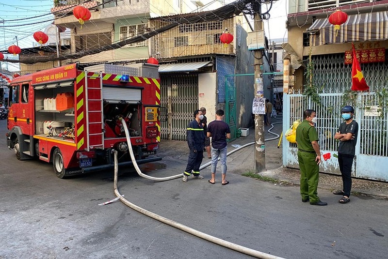 Hoả hoạn trong hẻm