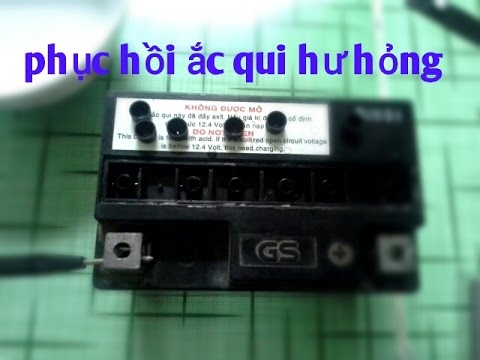 hồi phục ắc quy