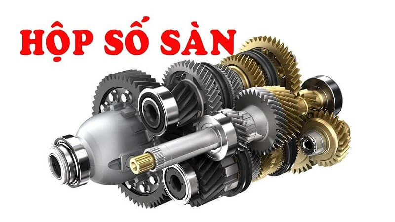 Xe ô tô MT sử dụng hộp số sàn truyền thống