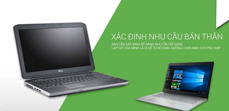 Nhu cầu sử dụng laptop