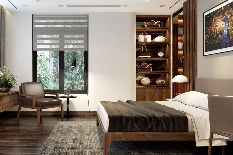 Không nên xây phòng ngủ ở tầng một