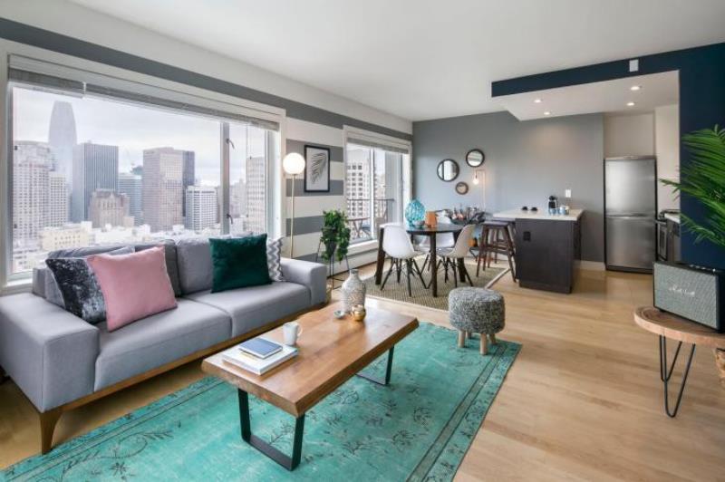 Căn hộ chung cư tầng cao cho sự thoáng mát và dễ chịu