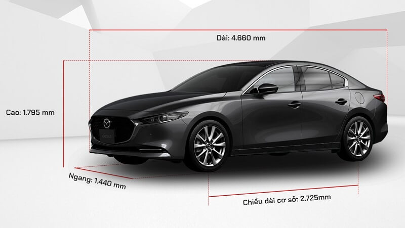 Các kích thước cần chú ý khi xem xét thông số xe ô tô