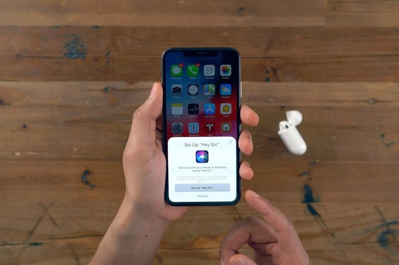 Airpods chính hãng sẽ kết nối với trợ lý ảo Siri