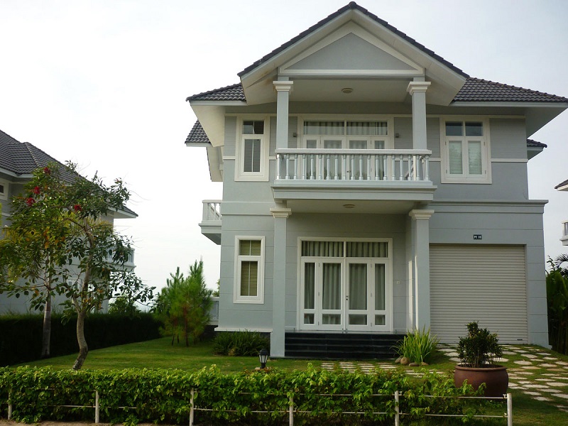 Kiểu nhà sau thì hẹp trước thì rộng