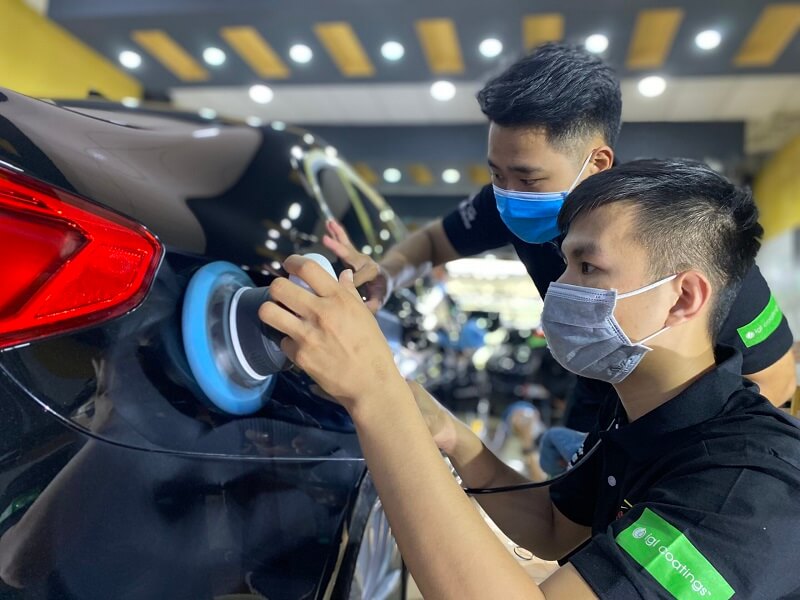 Thiết bị đánh bóng vỏ xe ô tô