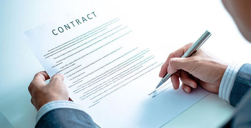 Ký kết biên bản bàn giao nhà chung cư