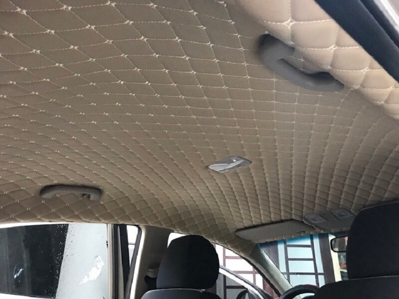 Bọc trần xe ô tô giúp không gian trong xe đẹp hơn