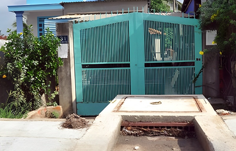 Hố ga có mùi hôi thối khó chịu